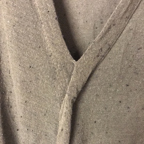 SOHO Jeans Women’s Manhattan Tee L Army Green Wrap Front Drapes Single Closure - Picture 5 of 13